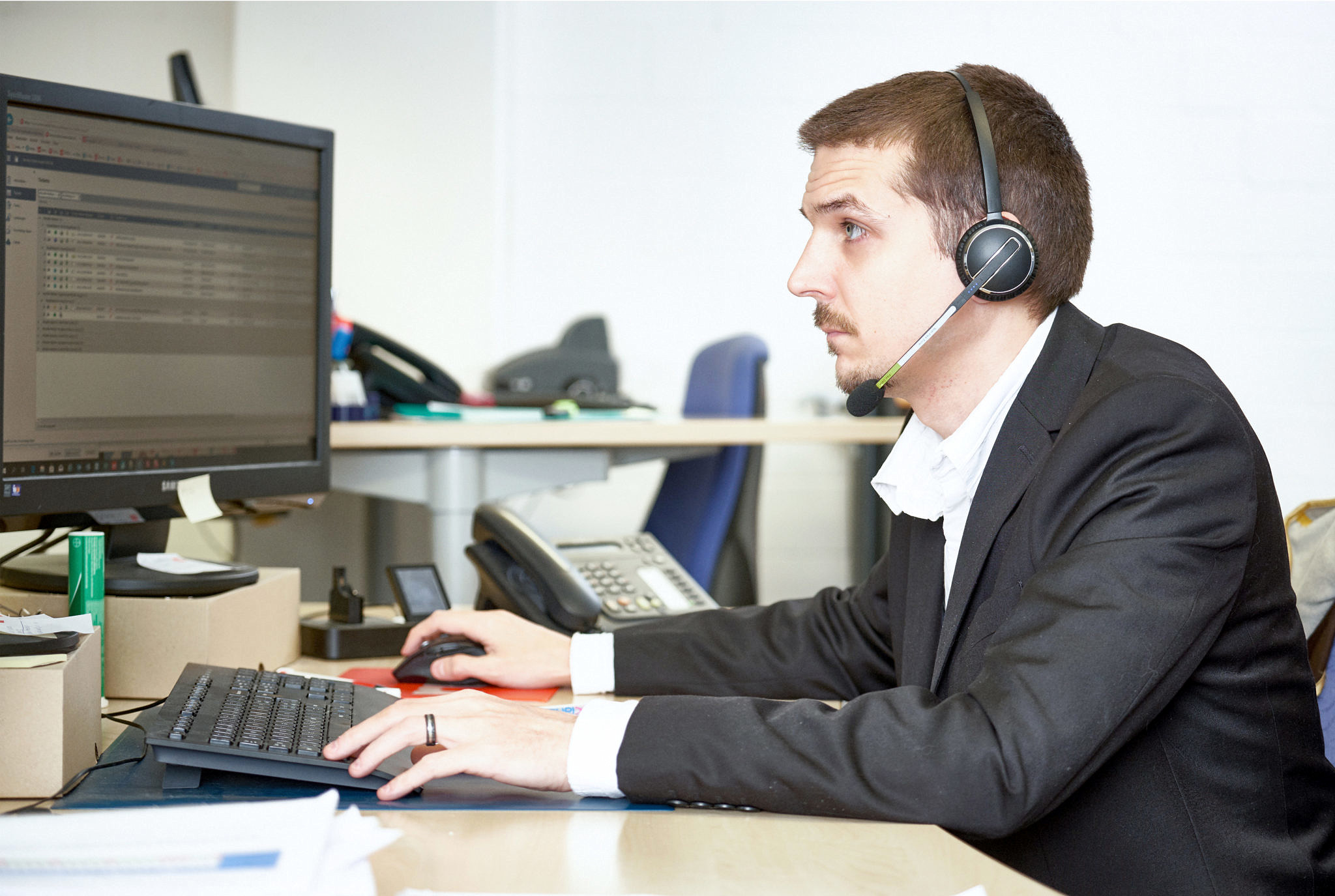Zufriedene Service Desk Kunden
